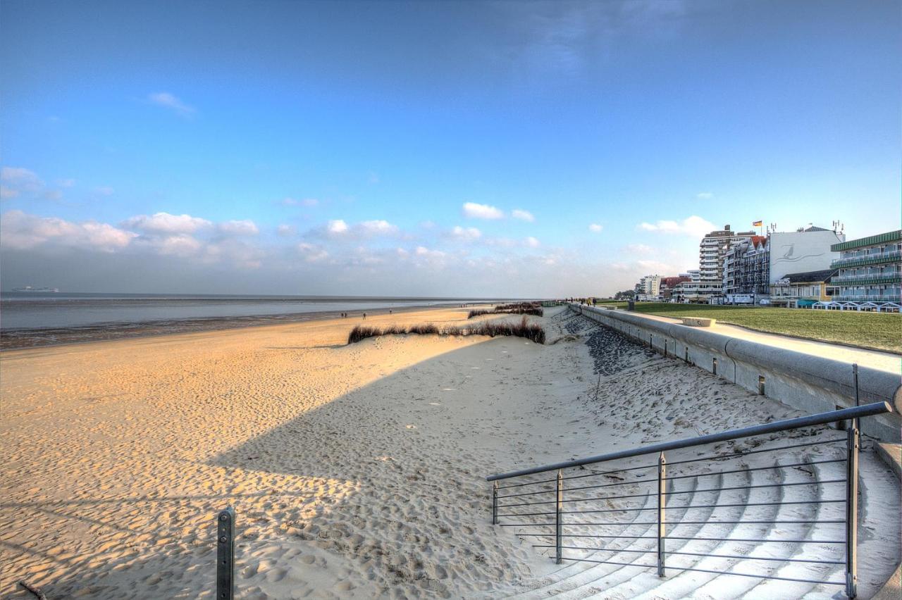 Duhnentraum Bestlage Am Sandstrand, Balkon,Meerblick, Parkplatz, Aufzug, Wlan, Bettwaesche,Handtuecher,Netflix Uvm Cuxhaven Exteriör bild